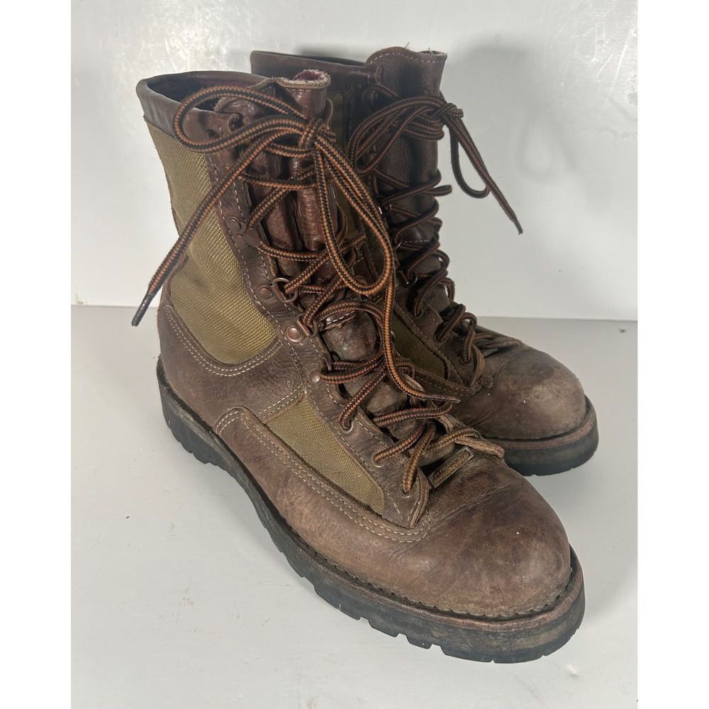 Danner Sierra 63100 Mens Brown Leather Gore-Tex Hunting Boots USA Made 10 D